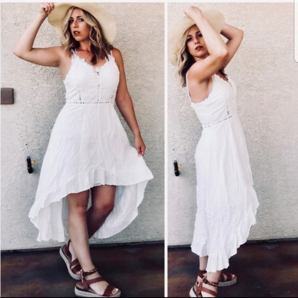 SALE 💖 Large Bohemian "Courtney" Dress in White - Picture 3 of 8